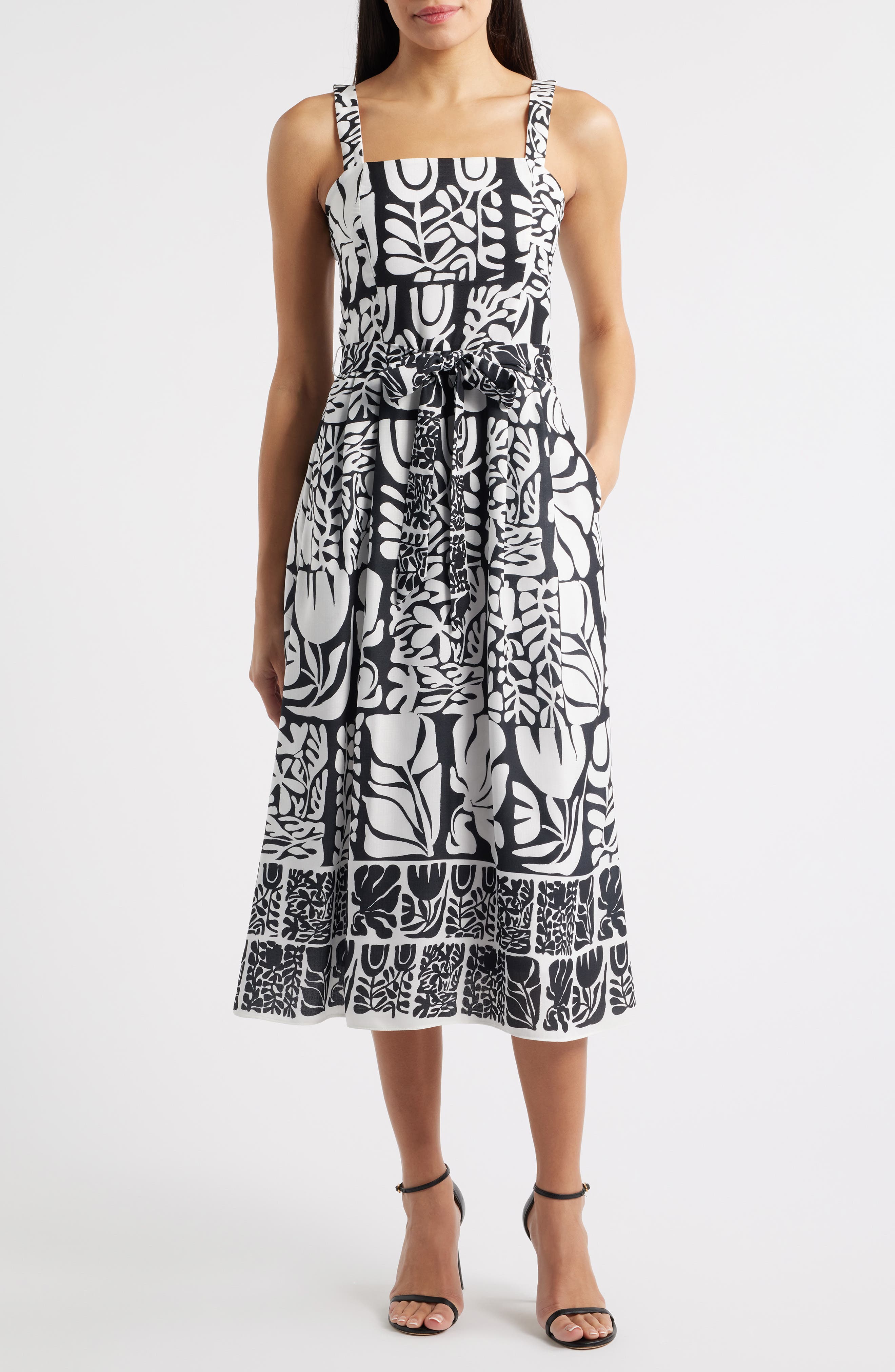 Mixed Print Dress - image 3
