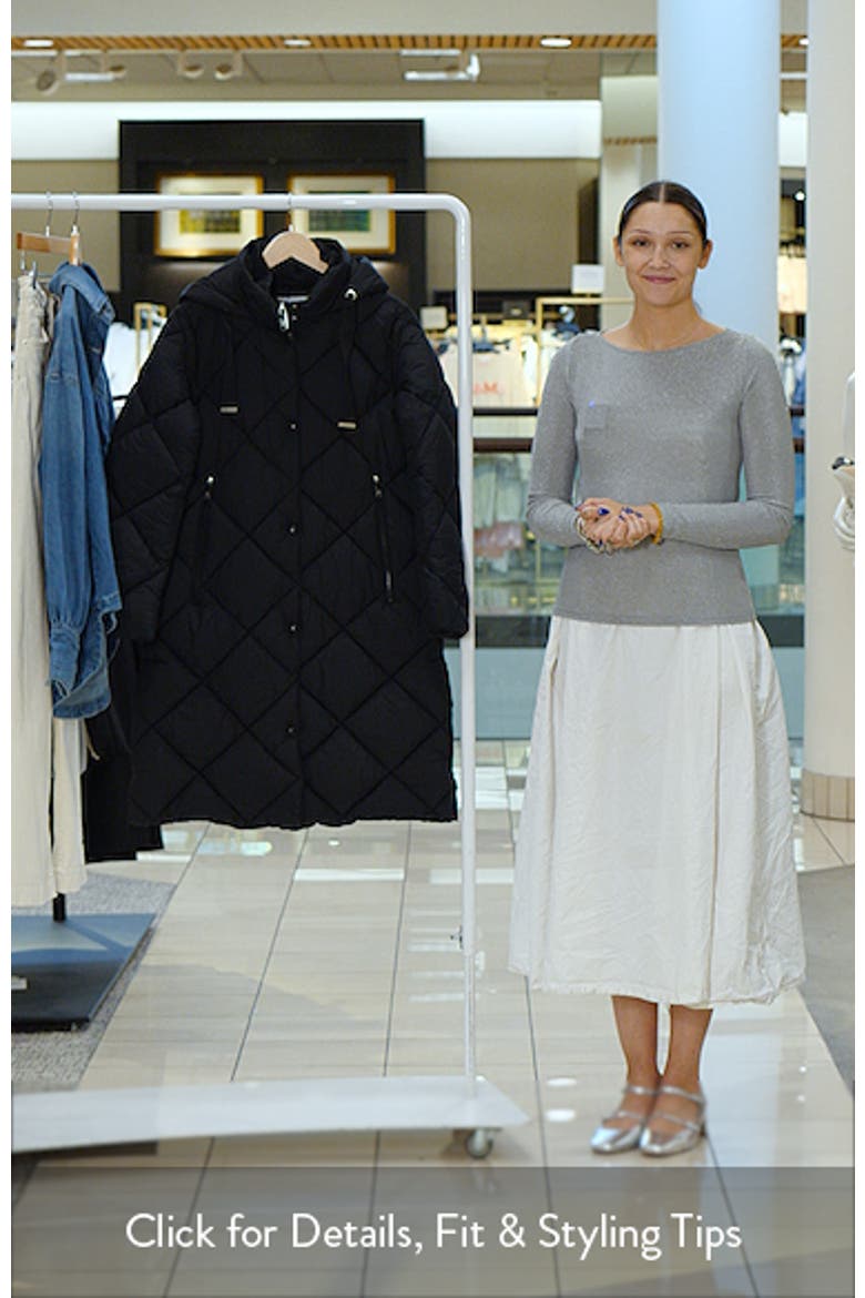 Hooded Puffer Coat video