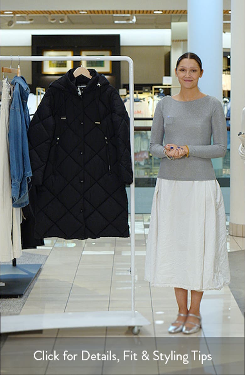 Hooded Puffer Coat, sales video thumbnail
