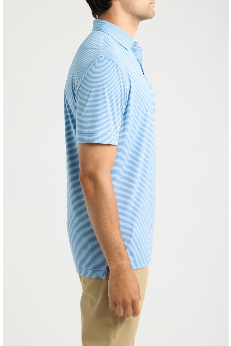 Park Stripe Featherweight Performance Polo, Alternate, color, HYPER BLUE