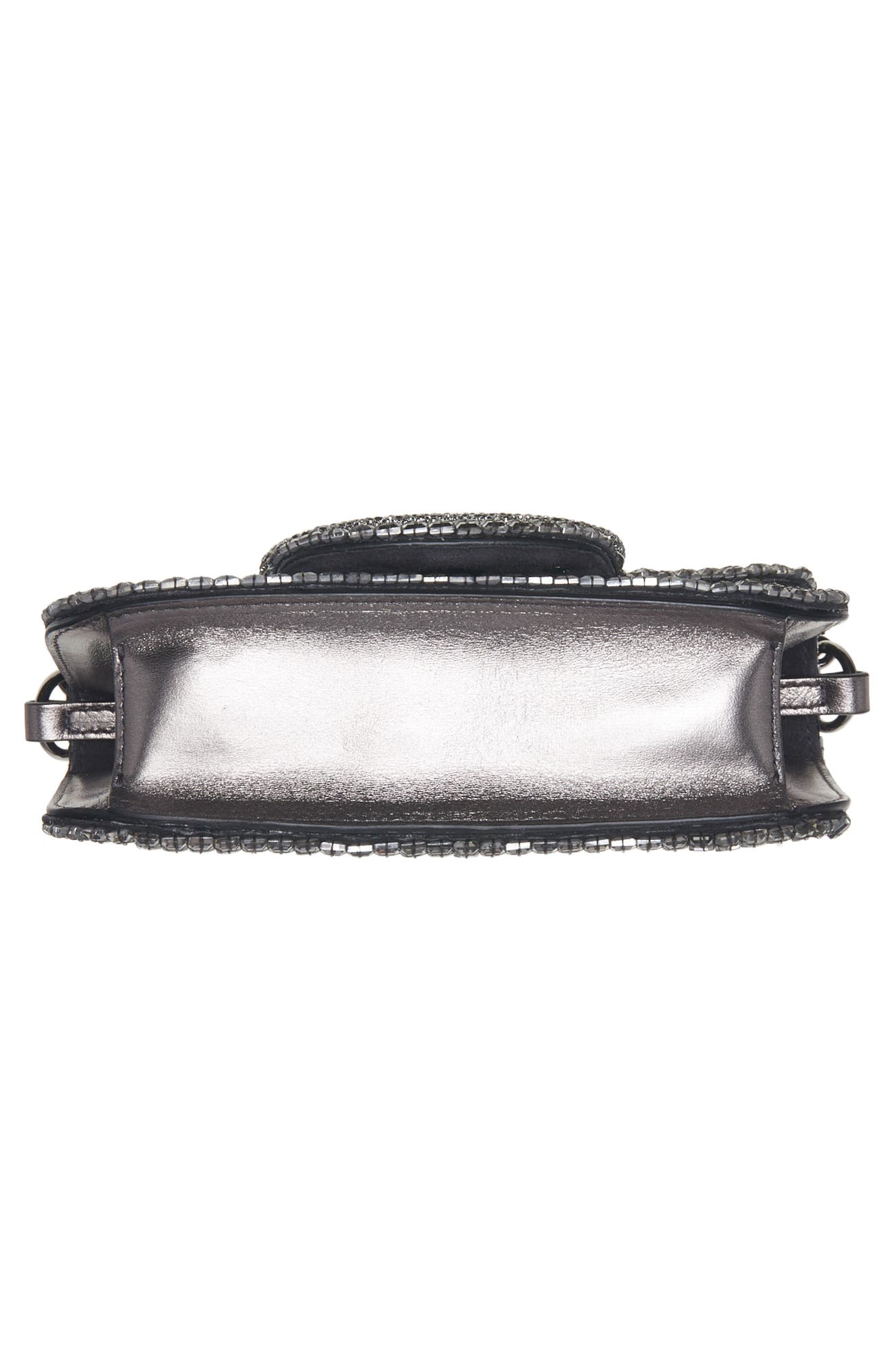 Valentino Garavani Small Locò Beaded Shoulder Bag, Alternate, color, 