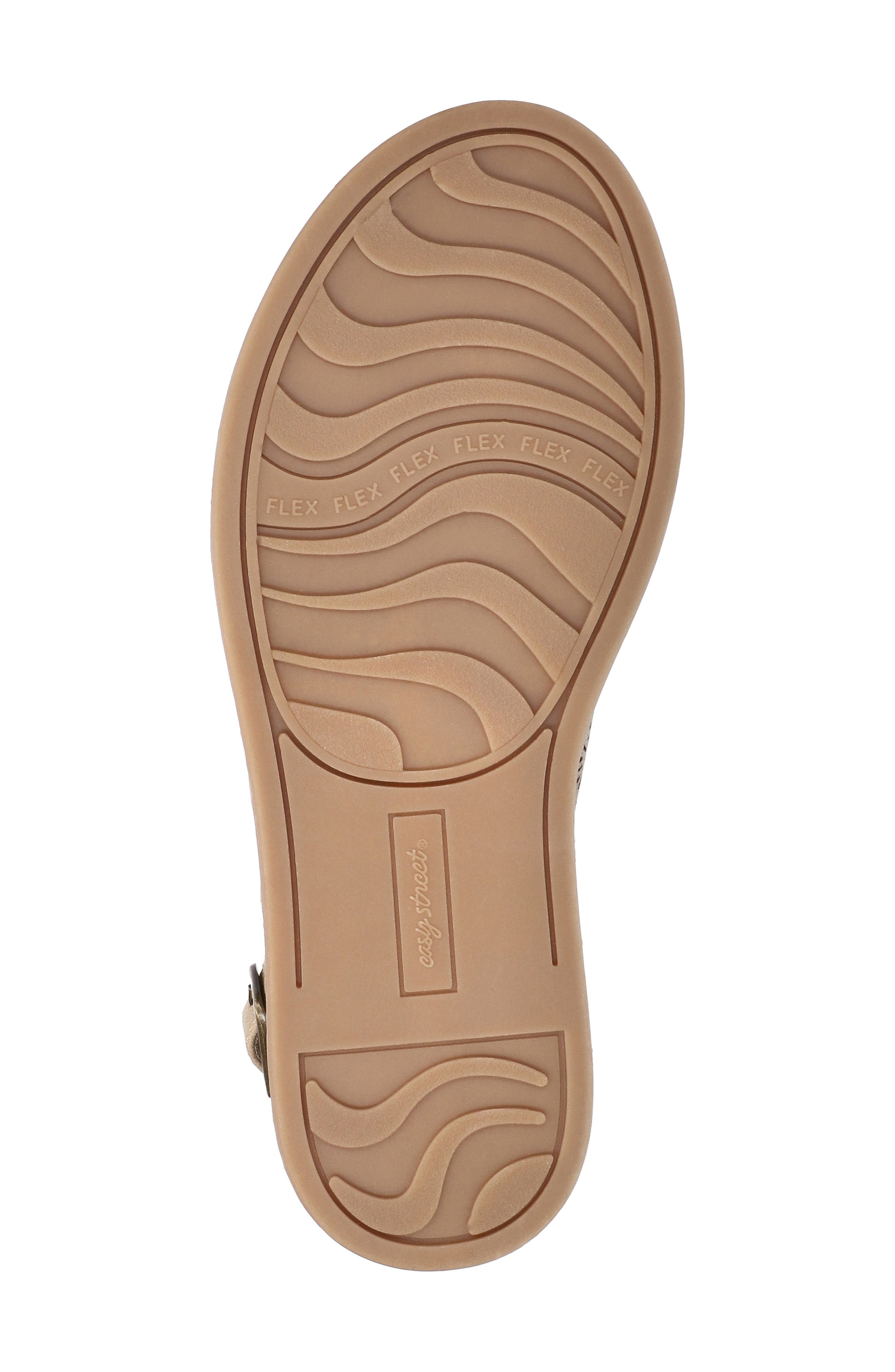 EASY STREET Link Laser Cut Slingback Sandal, Alternate, color, Natural