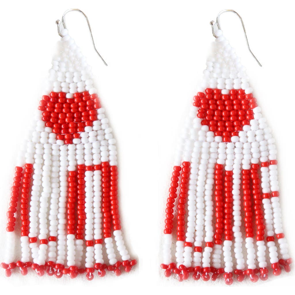 Fosterie Love Earrings In Red