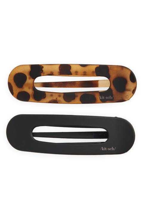 Assorted 2-Pack Flat Lay Claw Clips