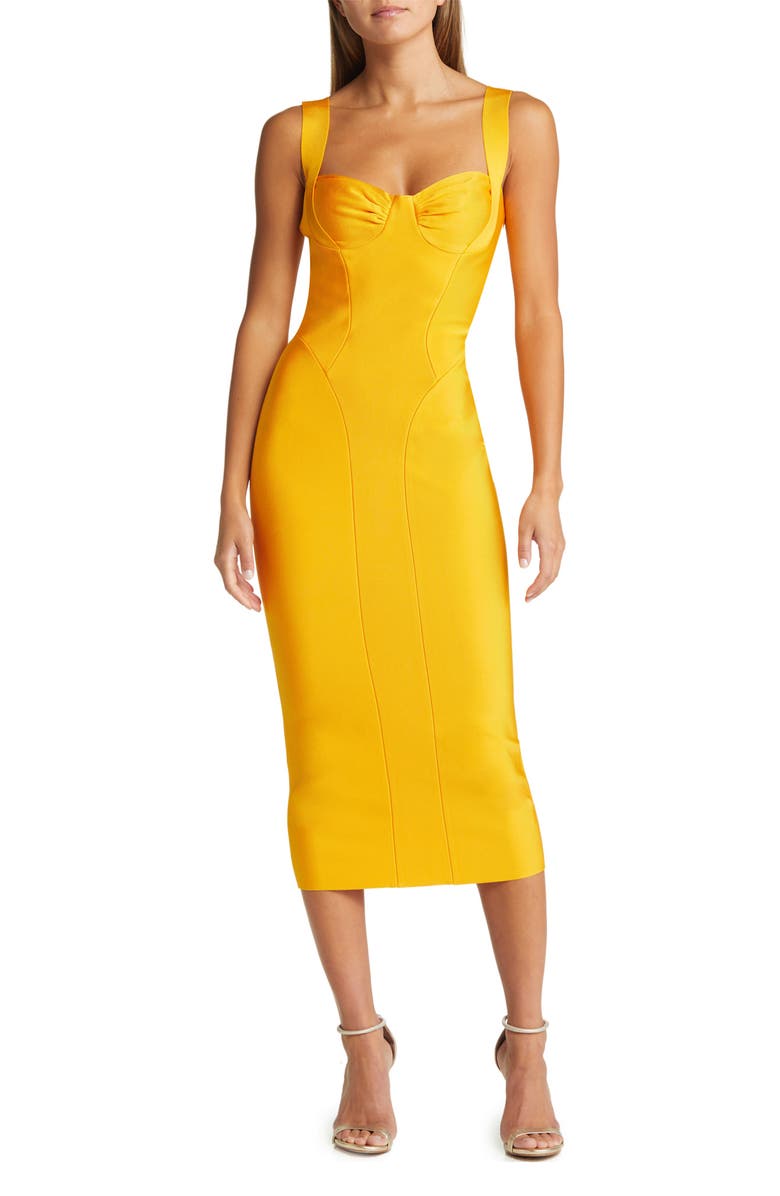 HOUSE OF CB Bandage Midi Dress, Main, color,