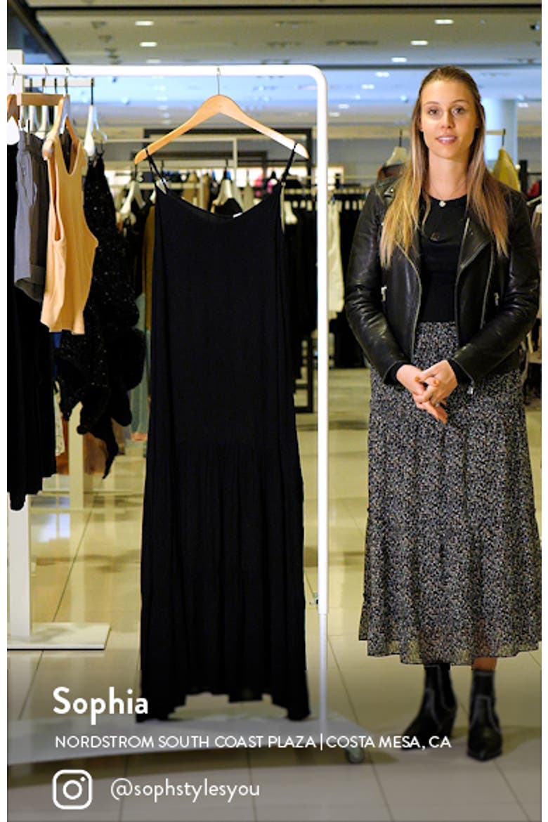 Tiered Gauze Cover-Up Maxi Dress video