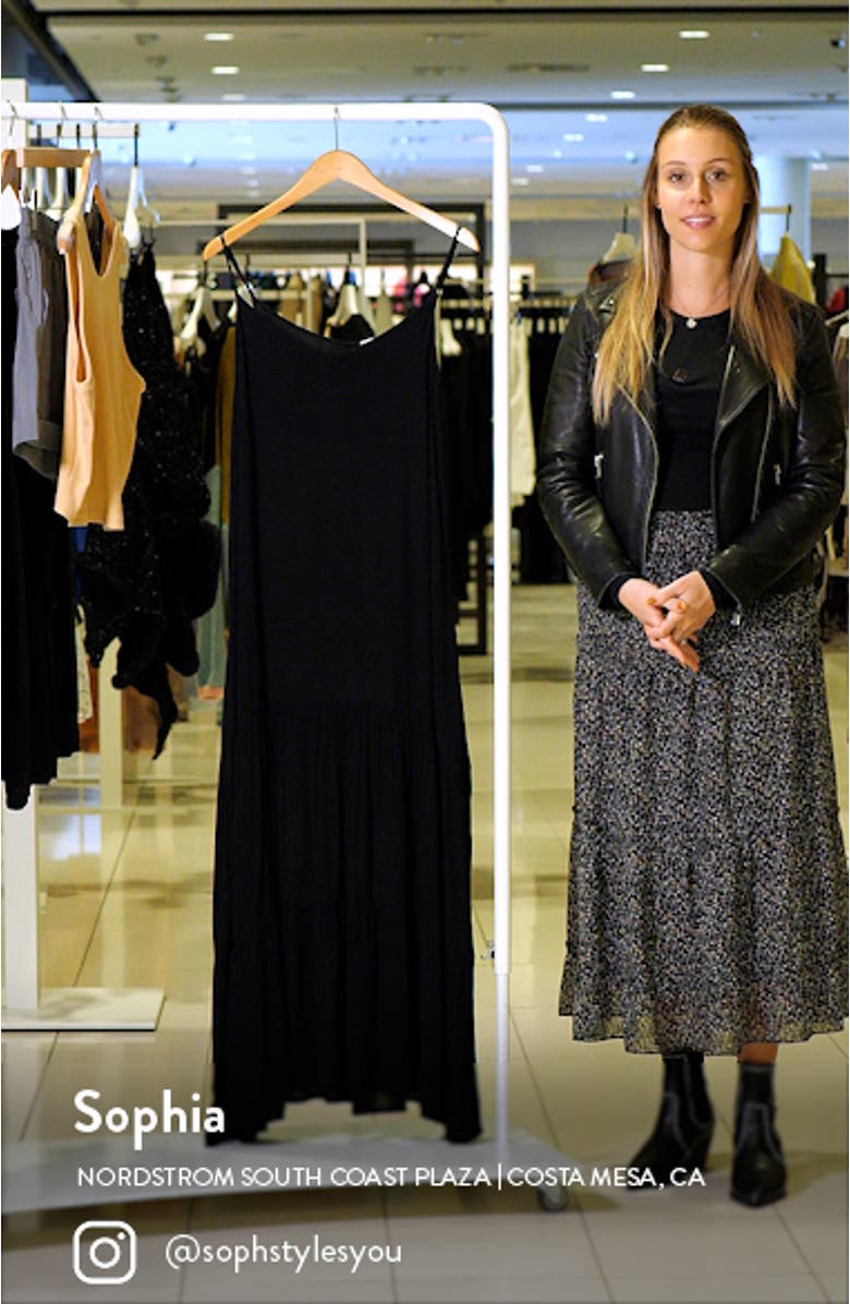 Tiered Gauze Cover-Up Maxi Dress, sales video thumbnail