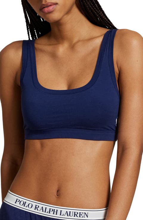 Logo Embroidered Bralette