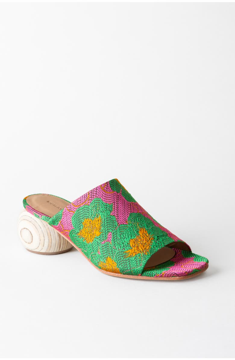 Huma Blanco Milla Woven Textile Slide Sandal, Main, color, Floral