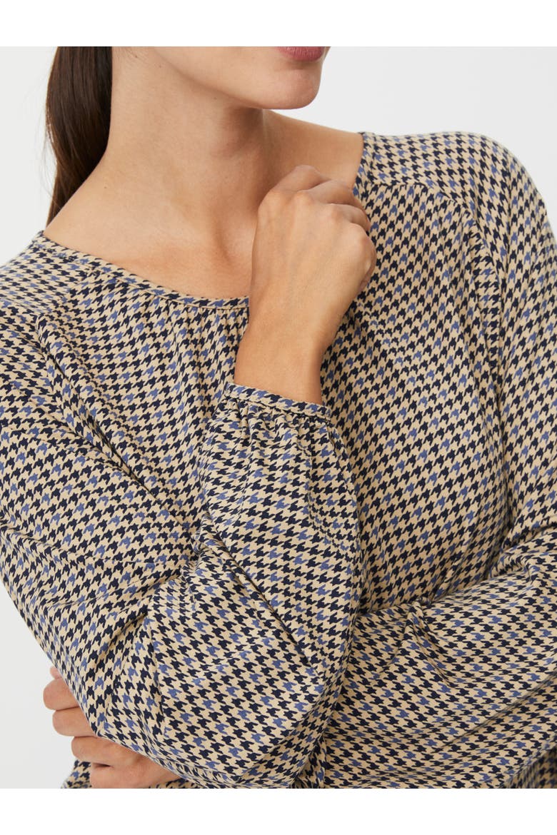Long sleeve Heritage top, Alternate, color, Gray Blue
