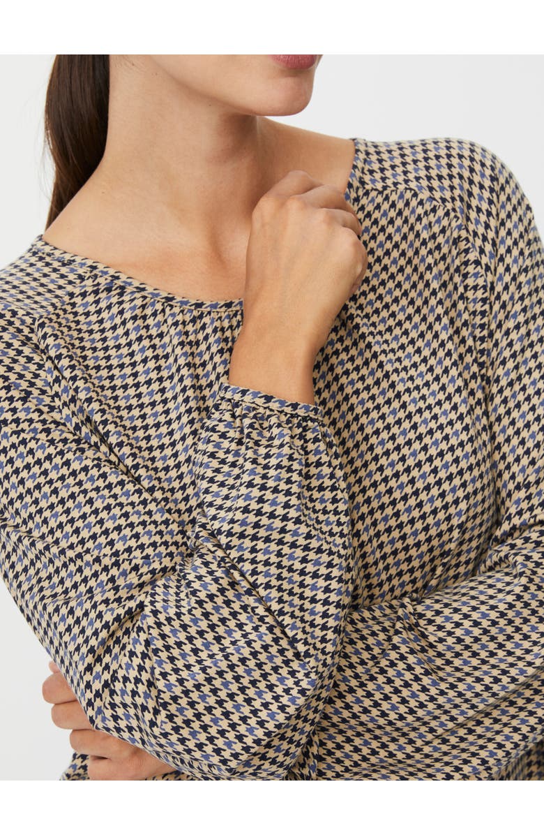 Masai Copenhagen Long sleeve Heritage top, Alternate, color, Gray Blue