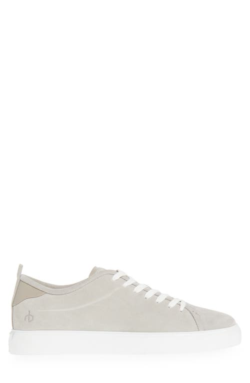 Rag & Bone Perry Low Top Sneaker In Ice Grey Suede