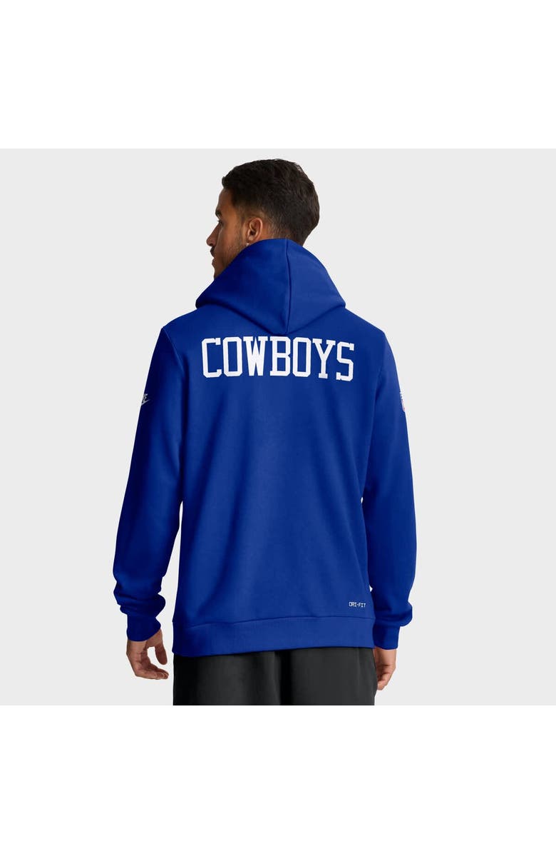 Nike Men's Nike Royal Dallas Cowboys Sideline Standard Issue Alt 2 Dri-FIT Hoodie, Alternate, color, Royal