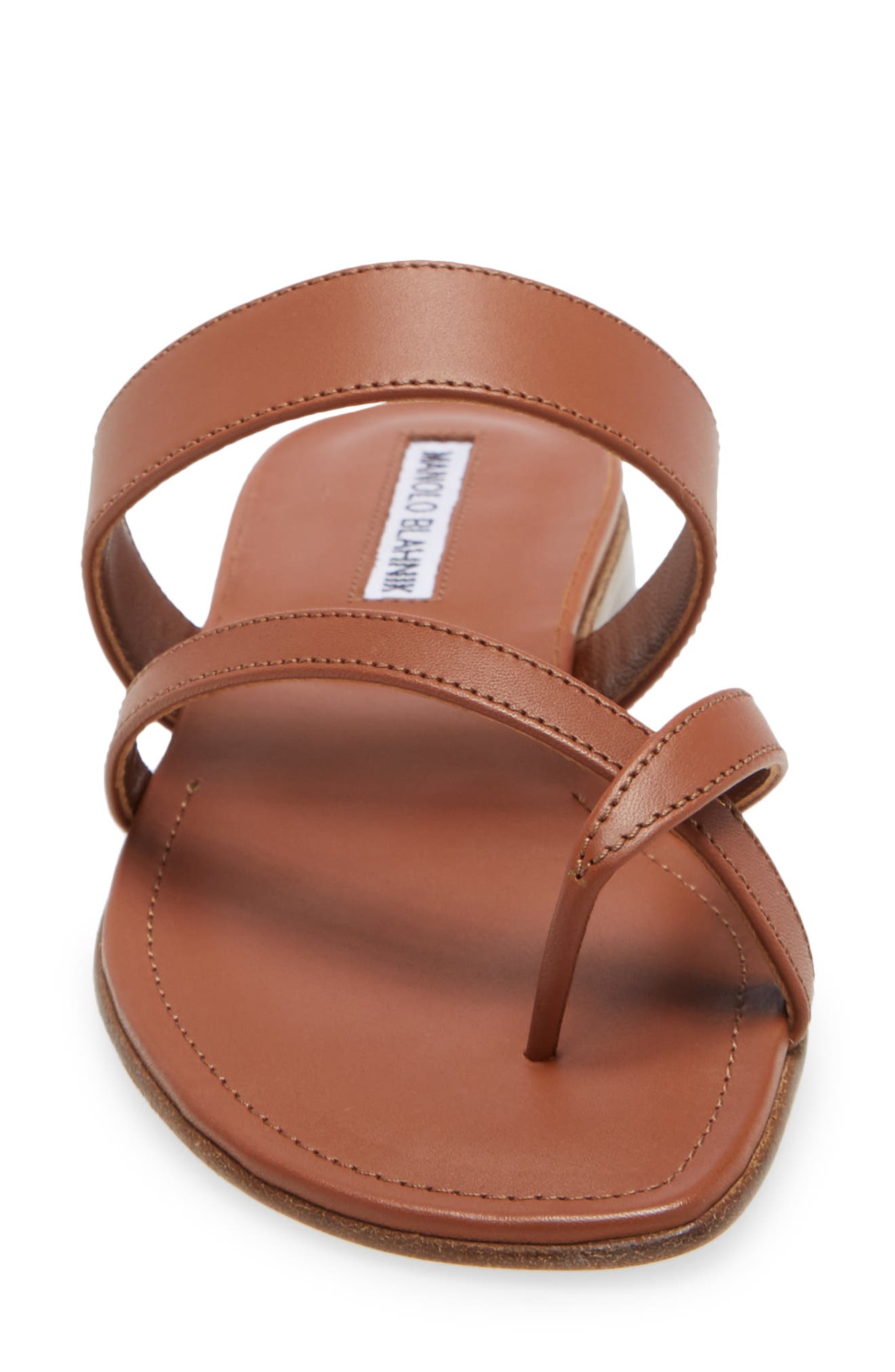 Manolo Blahnik Susa Toe Loop Sandal, Alternate, color, 