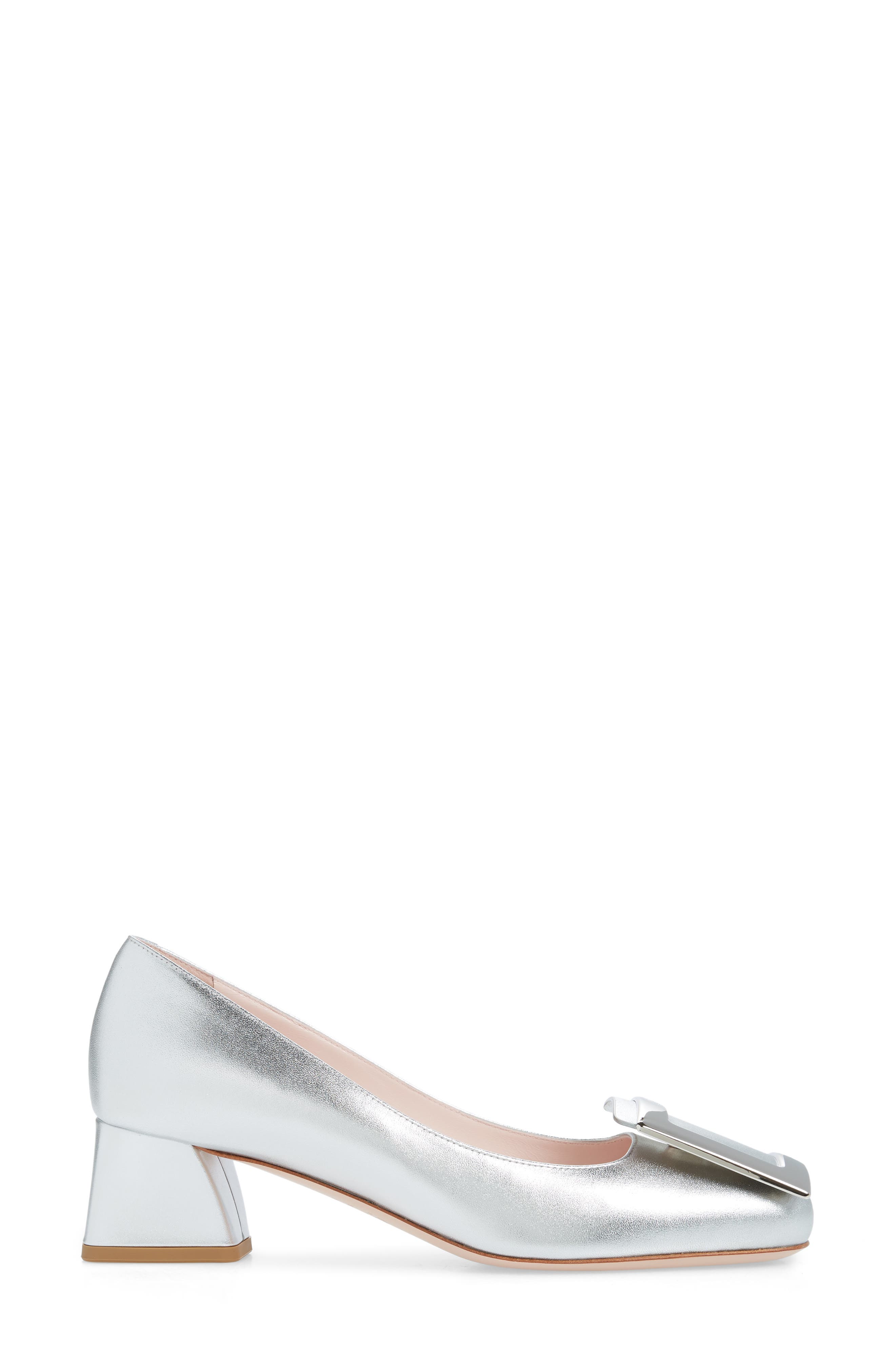 Roger Vivier Tres Vivier Block Heel Pump, Alternate, color, 