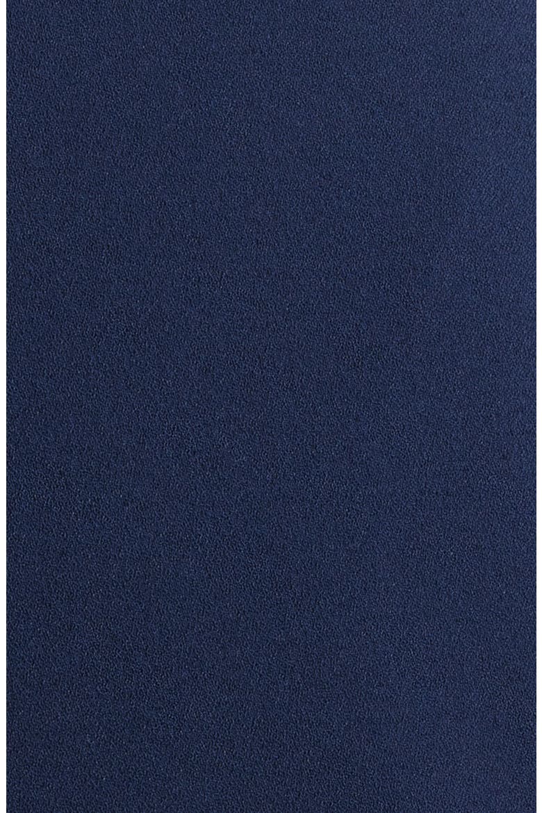 Jada Strapless Wide Leg Jumpsuit, Alternate, color, PEARL/ NAVY