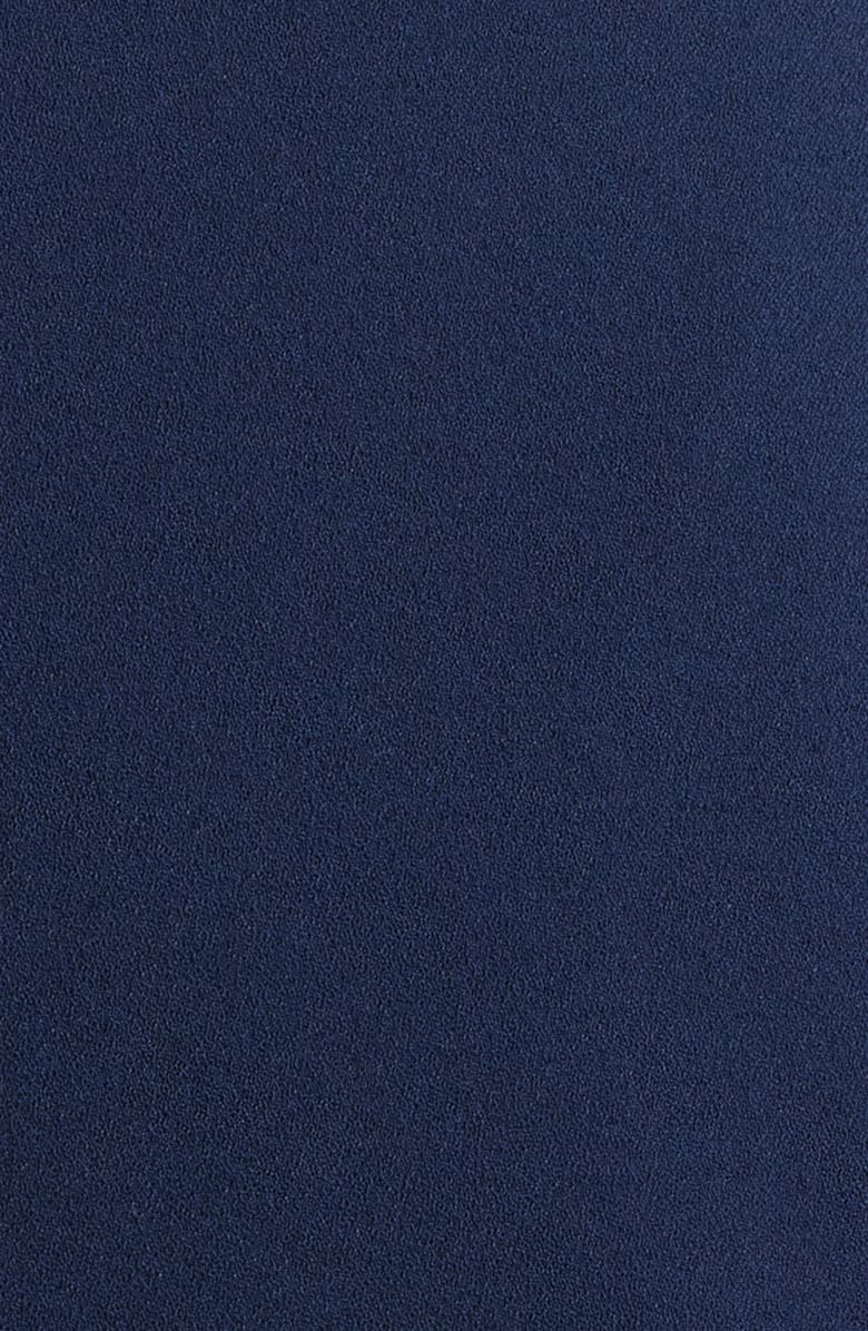 Black Halo Jada Strapless Wide Leg Jumpsuit, Alternate, color, Pearl/ Navy