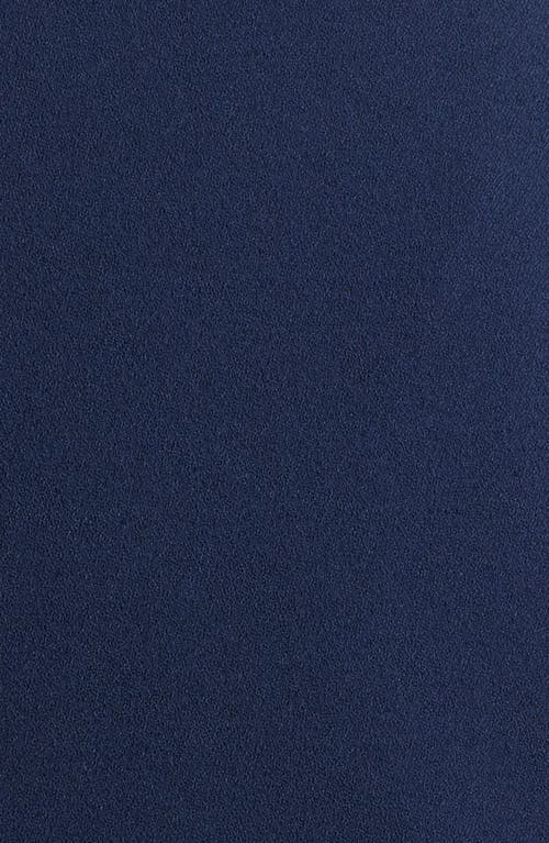 Black Halo Jada Strapless Wide Leg Jumpsuit In Blue