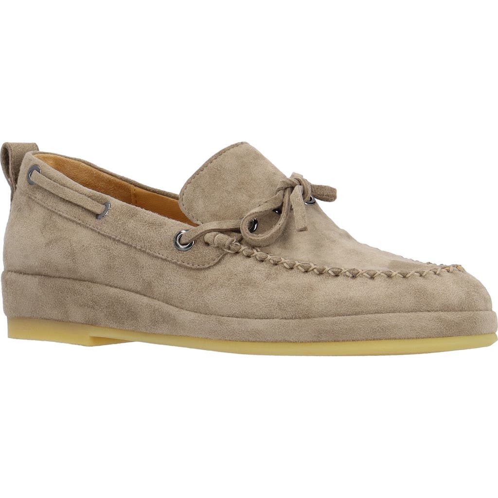 L'amour Des Pieds Corlina Loafer In Dark Taupe