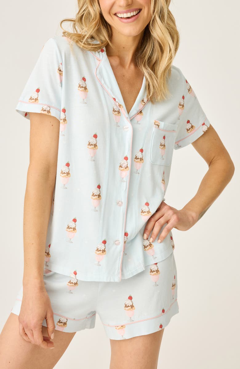 PJ Salvage Sundae Best Short Pajamas, Alternate, color,