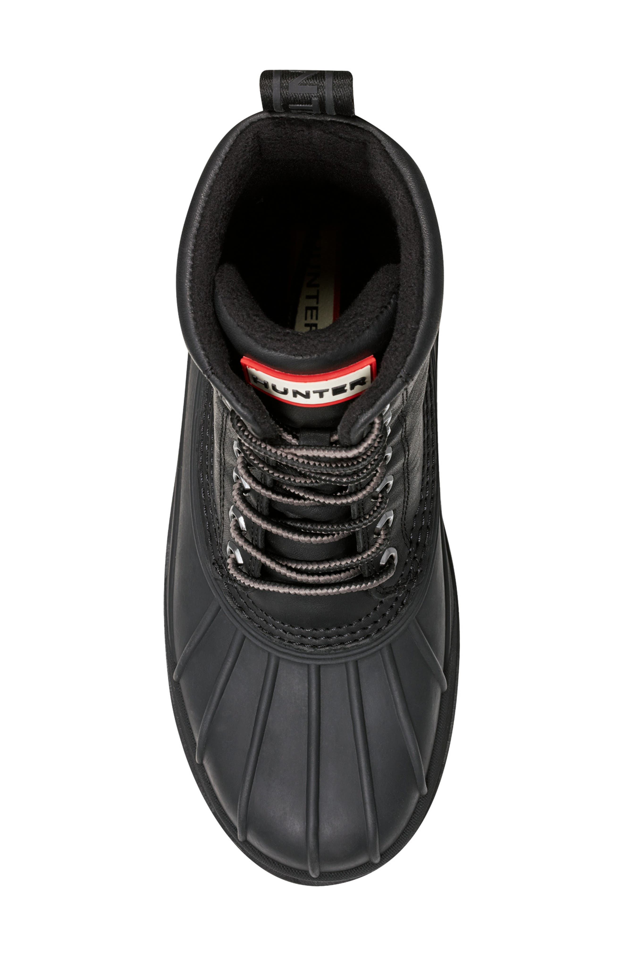 Hunter Southall Waterproof Insulated Boot, Alternate, color, Black