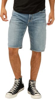Silver Jeans Co. Zac Relaxed Fit Denim Shorts