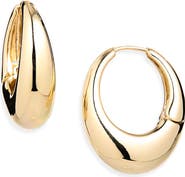 Cara Basket Hoop Earrings
