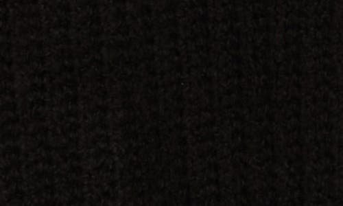 Florence By Mills Open Stitch V-neck Pullover In Black