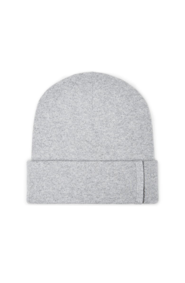 Brunello Cucinelli Knit beanie, Main, color, Light Grey