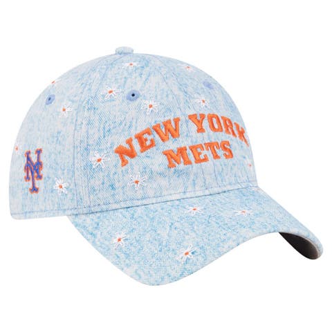 Women's New Era  Light Blue New York Mets Daisy All Over 9TWENTY Adjustable Hat
