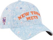 New Era Women's New Era Light Blue New York Mets Daisy All Over 9TWENTY Adjustable Hat