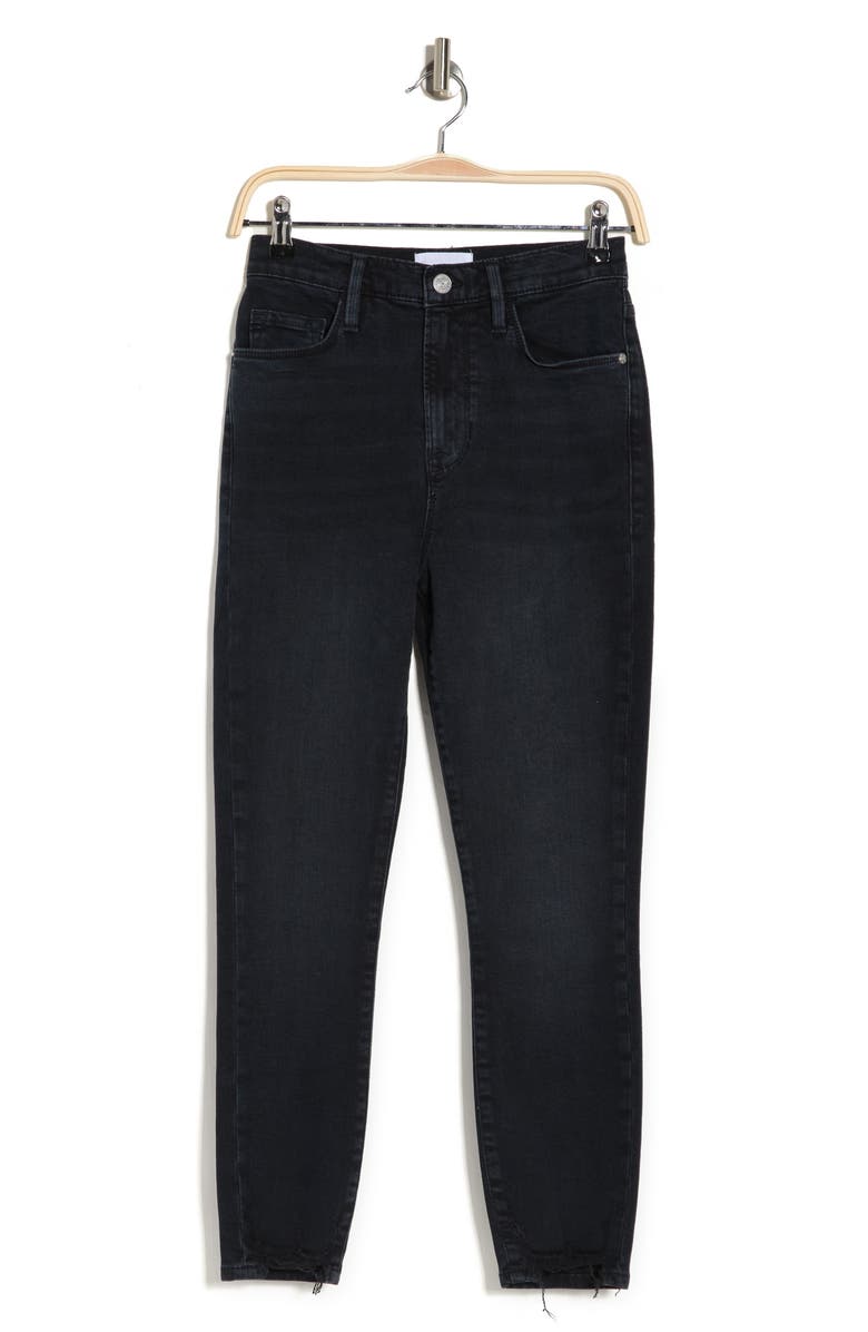 FRAME Ali High Waist Stretch Organic Cotton Skinny Jeans, Alternate, color, 