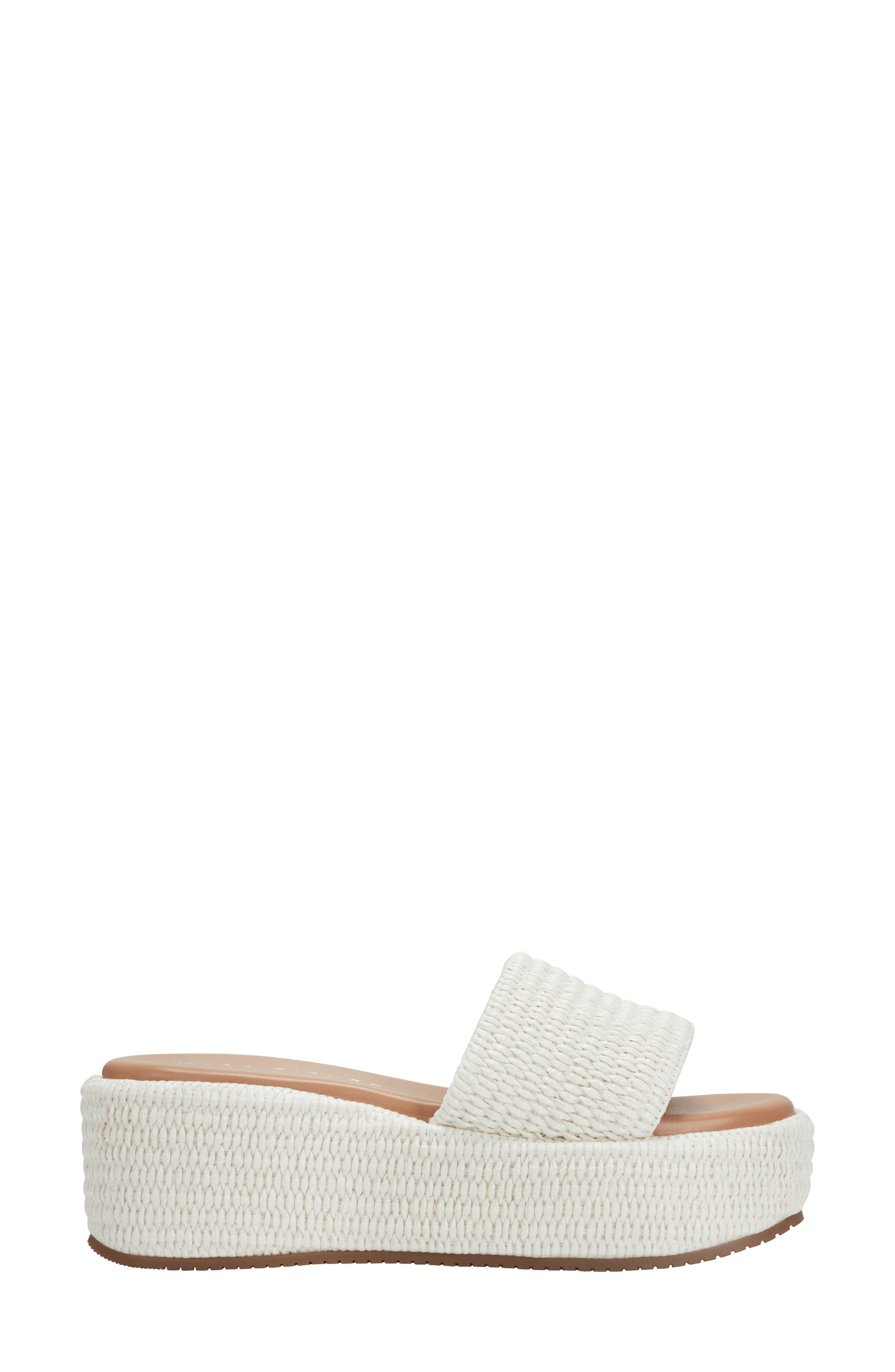 Marc Fisher LTD Daylin Platform Sandal, Alternate, color, Ivory
