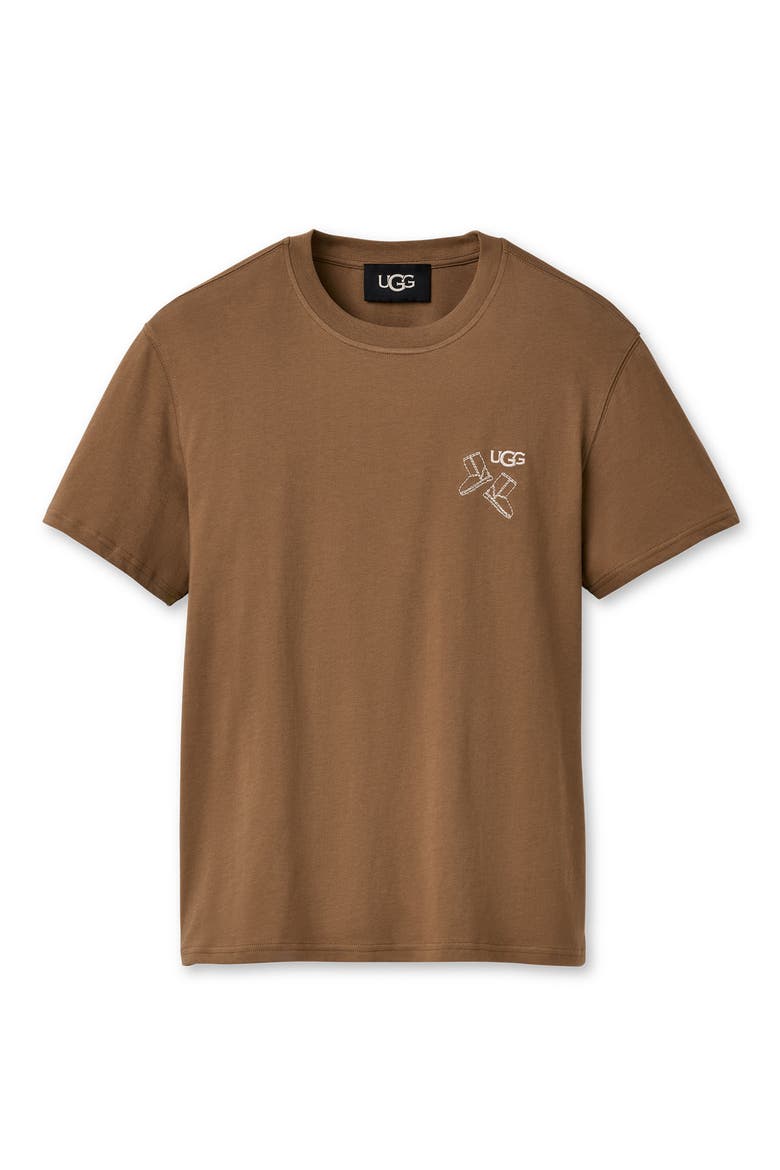 Classic Boot Graphic Tee, Alternate, color, COFFEE GROUNDS