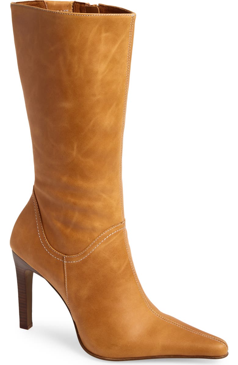 Jeffrey Campbell Dotty Boot, Main, color, Orange