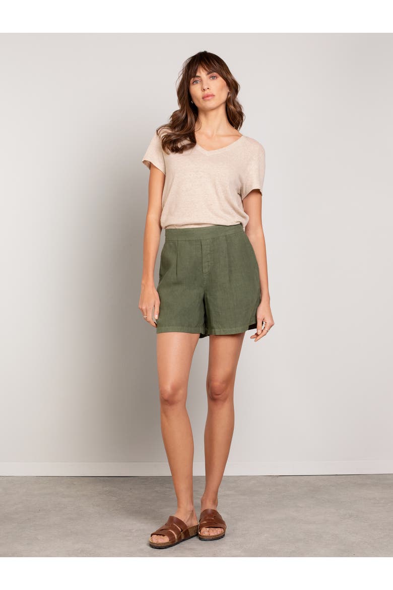 Pull On Shorts, Main, color, KHAKI
