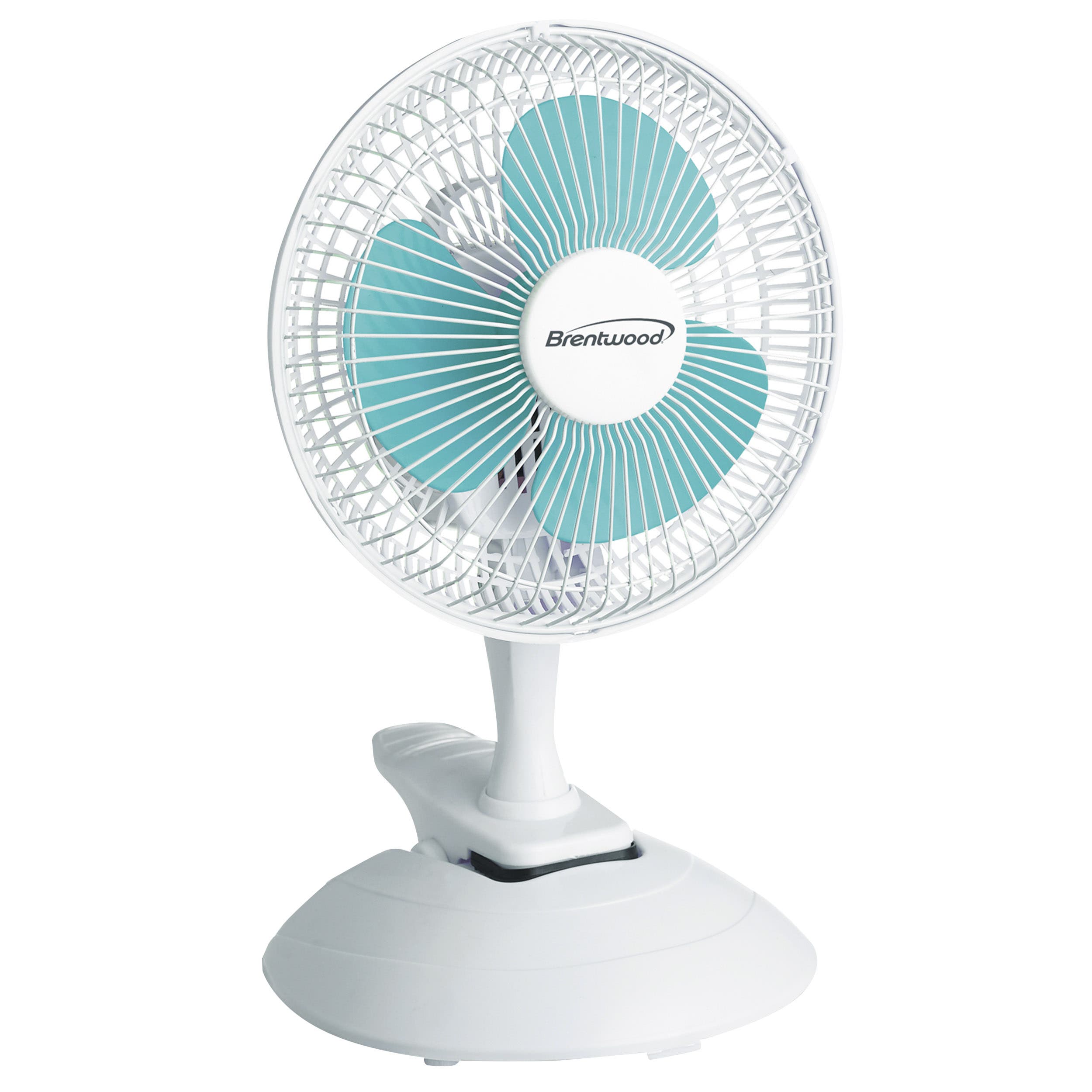 Brentwood Kool Zone 6 Inch Mini Clip On Table Fan in White at Nordstrom