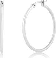 Sienna Vale Polished Hoop Earrings