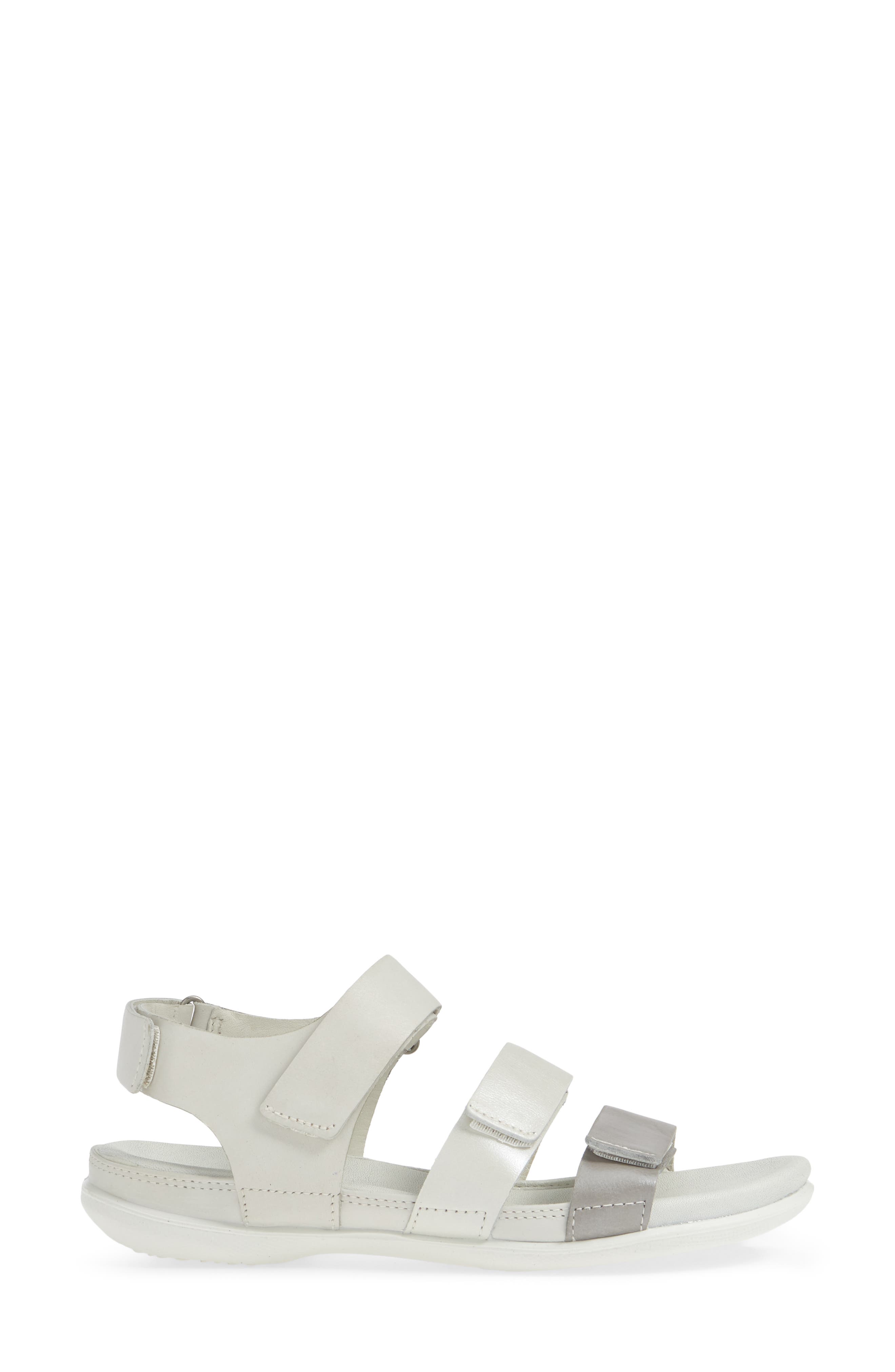 Flash Strap Sandal, Alternate, color, WILD DOVE LEATHER