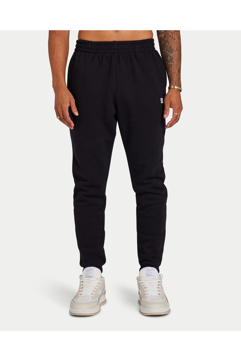 Collective Mid Rise Slim Fit Joggers, Main, color, Black