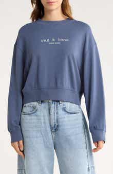rag & bone Logo Terry Sweatshirt
