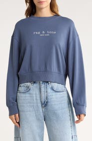 rag & bone Logo Terry Sweatshirt