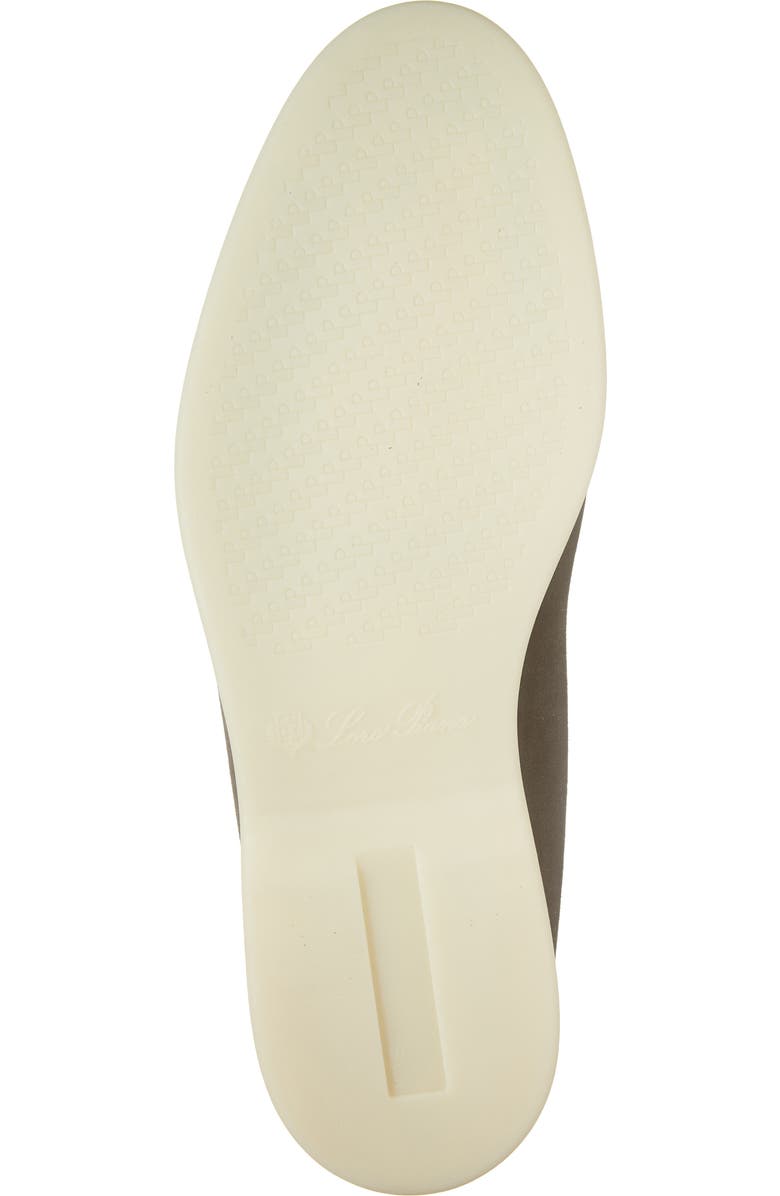 Loro Piana Summer Walk Suede Moc Toe Loafer, Alternate, color,