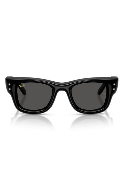 Wayfarer Puffer 47mm Small Square Sunglasses