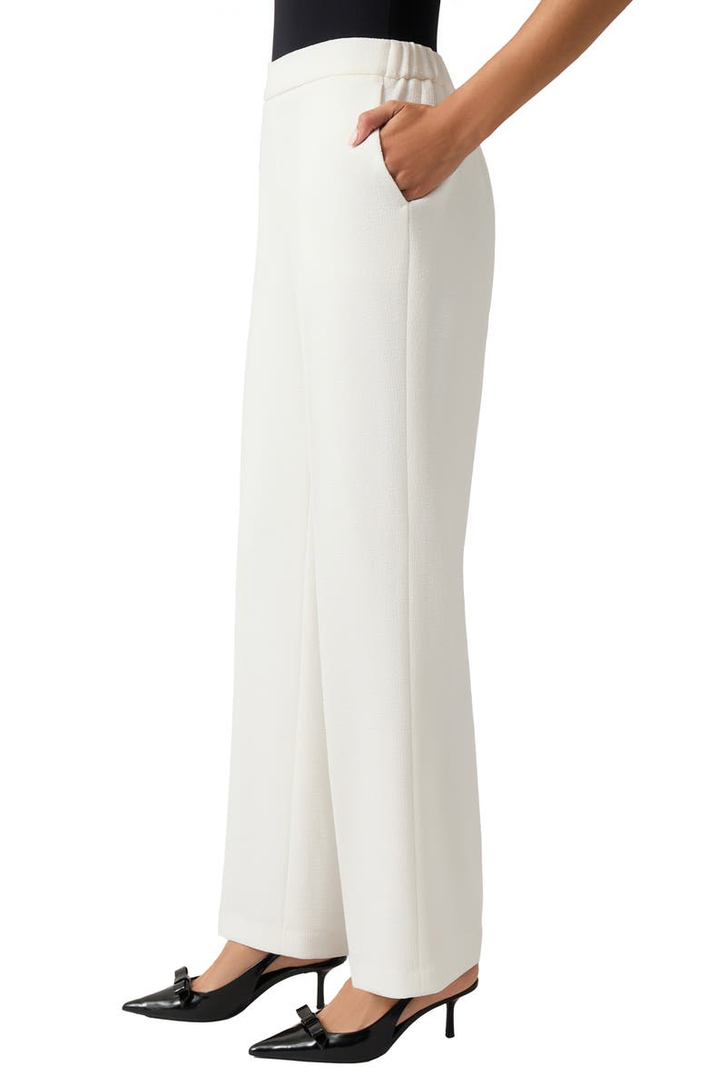 KASPER Pull-On Trouser Pants, Alternate, color, Vanilla Ice