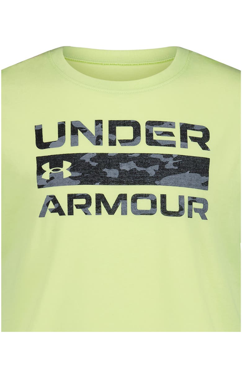 Under Armour Kids' Stacked Logo Graphic T-Shirt, Alternate, color, Fade Green