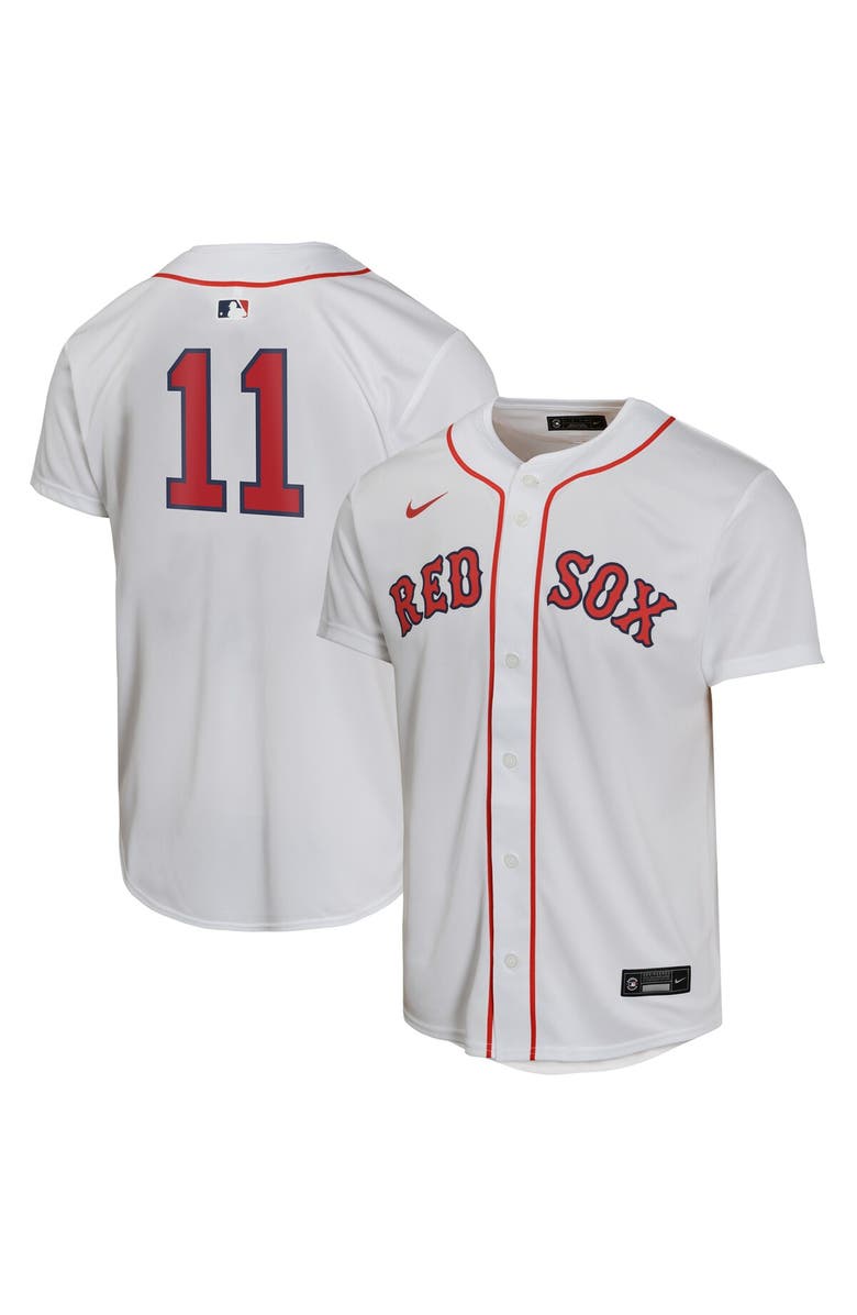 Nike Youth Nike Rafael Devers White Boston Red Sox Home Game Player Jersey, Main, color, 