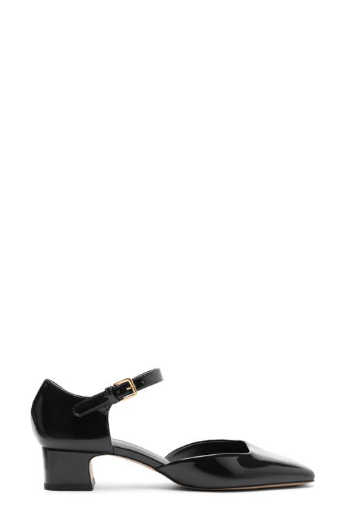 Arezzo Tori Ankle Strap Pump In Black