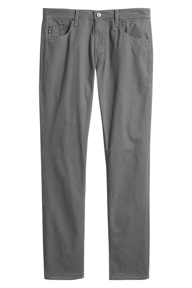 Men's Tellis Grid Slim Fit Pants, Alternate, color, SAUNTER GREEN MULTI
