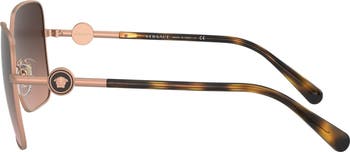 59mm Gradient Square Sunglasses